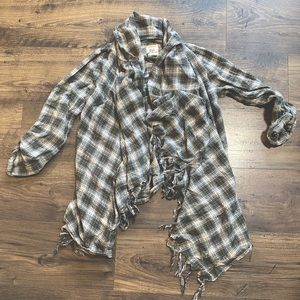 Billabong  boho plaid flannel